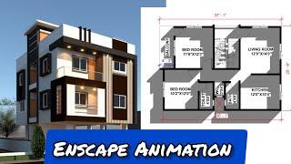 Enscape For Revit|Animation|Revit architecture #viralvideo #trending #viral #enscapeanimation #home