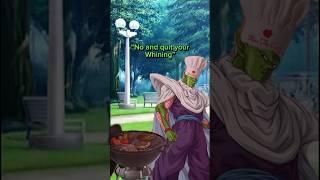 Piccolo is the grill master…..#anime #viral #theoriginalj #dragonball #goku #naruto #luffy #shorts