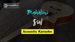 Mahalini - Sial (Karaoke) Akustik Version