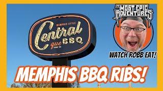 Watch Robb Eat Memphis BBQ ribs at Central BBQ!