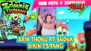 Arin Th0bu Rt Bikin T394n9 || Gameplay Zombie Tsunami