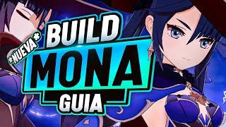 La NUEVA BUILD DEFINITIVA de MONA - Guia Mona SUPPORT BURST - Genshin Impact