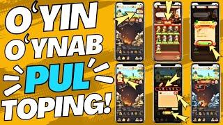 Telefonda O'yin O'ynab Pul Topish - Miner UMT Orqali Online Pul Ishlash 2024