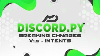 Discord.py v1.5 - Breaking Changes | MenuDocs