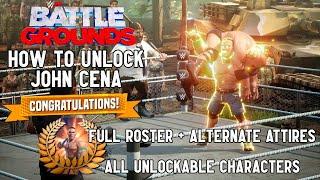 How To Unlock John Cena in WWE 2K Battlegrounds