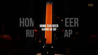 Running on Tap: Experience the Crisp Perfection of Home Run Beer! #beerlovers #craftbeerlove #beer