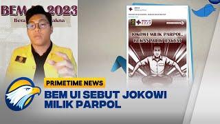 Gaduh Kritikan BEM UI Terhadap Jokowi
