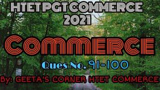 HTET PGT COMMERCE 2021/HTET PGT COMMERCE PREVIOUS paper/COMMERCE IMPORTANT QUESTIONS/COMMERCE MCQs