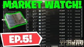 Escape From Tarkov - Market Watch - What Items Are SELLING For THE MOST Money RIGHT NOW! - Ep. 5