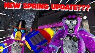 Gorilla Tag's New SPRING Update!!!!