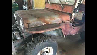 Willys Jeep Gearbox Removal