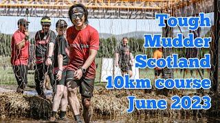 Tough Mudder Scotland 2023 - 10km route - all obstacles