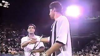 Pete Sampras vs Mark Philippoussis 1996 US Open R4 Highlights