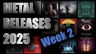 New Metal Albums 2025 Week 2 (January 6th - 12th) #newmetal #newmetalalbums