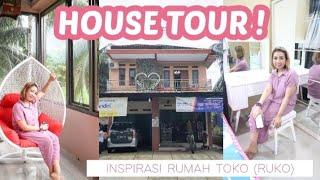 HOUSE TOUR 2021 || HOUSE TOUR RUKO || INSPIRASI RUMAH TOKO ||  HOUSE TOUR INDONESIA