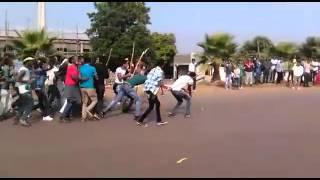 Oromo student’s protesting in Mattu, Ethiopia