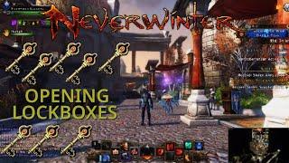 Neverwinter : OPENING LOCKBOXES