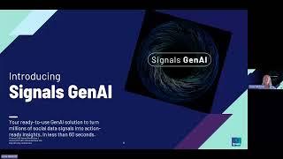 WEBINAR: Signals GenAI - Actionable Social Insights, through 3 simple clicks