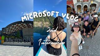 Microsoft Internship Vlog // 2024 Orientation, Intern Week, Seattle + Hiking // Sav Anna :)