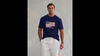 Polo Ralph Lauren Big & Tall Big & Tall Flag T-Shirt SKU: 9803891