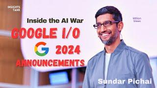 Inside the AI War | Google I/O 2024 Announcements Supercut #google #ai #googlebard