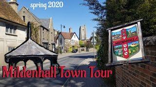 Spring 2020 Mildenhall Town Video Tour  [Suffolk, England] American Abby Presents: Mildenhall