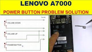 #200 How to repair Power Button Lenovo A7000  No power ON problem