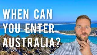 Australia Border Update - International Students, Skilled Workers and Travellers
