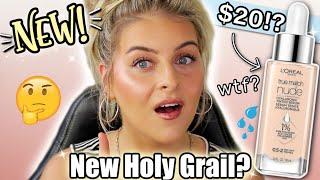 *NEW!* $20 L'OREAL TRUE MATCH NUDE HYALURONIC TINTED SERUM FOUNDATION | wtf is in this?!