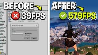 How to BOOST FPS in Fortnite Chapter 5 Season 1  (Fix FPS Drops & Lower Your Ping)
