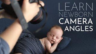 Learn The Right CAMERA ANGLES for Newborn Baby Photography
