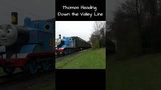 Thomas the Tank Engine Heading Down the Valley Line