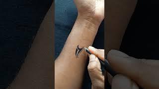 Amazing Tribal tattoo #shorts #tattoo #shortsvideo #youtubeshorts #design #viral #art