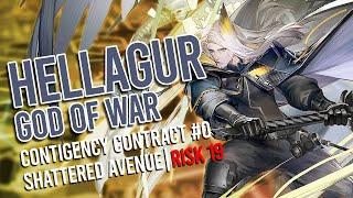 [Arknights] Contingency Contract#0 Shattered Avenue - Hellagur The God of War (Lv19 Risk Clear)