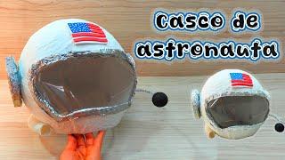 Cómo hacer un casco de astronauta casero