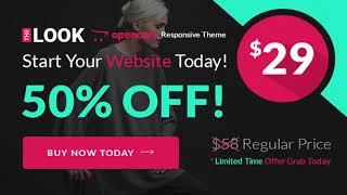 The Look - Responsive Multipurpose Opencart 3 Theme | fashion Store | cloth Store | Themeforest