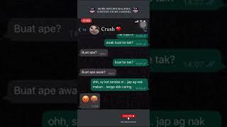 Cara memulai chat dengan crush  #shorts