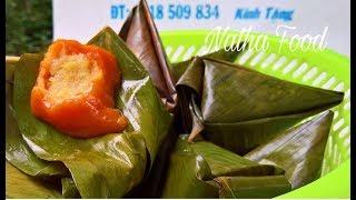 Bánh ít gấc, bánh hương quê || Sticky Rice Dumplings  || Natha Food