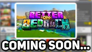 BETTER ON BEDROCK COMING TO MINECRAFT MARKETPLACE!