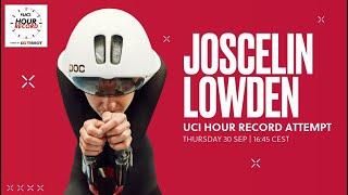 LIVE - Joscelin Lowden (GBR) | UCI Hour Record