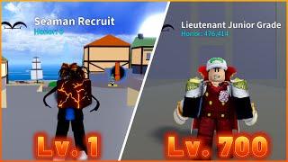 Starting Over as Akainu and making *FULL AWAKE MAGMA* in BloxFruit!