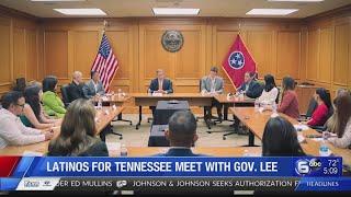 Latinos for Tennessee meet with Gov. Lee