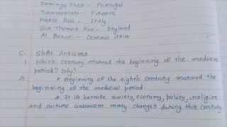 The Medieval World|History Chapter 1|Class 7|Social Science |Ratna Sagar|CBSE Grade 7 Notes|Answers