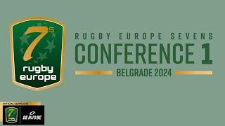 RUGBY EUROPE SEVENS CONFERENCE 1 BELGRADE 2024 (DAY 2 BLOCK 2)