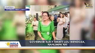 Governor-elect Emmy Lou Mendoza, nanumpa na