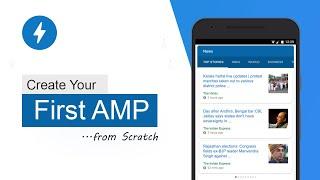 Creating your first AMP Page for beginners in hindi