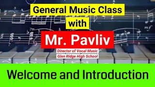 General Music Class with Mr. Pavliv: Glen Ridge Public Schools