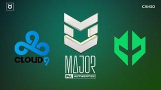 [4K] Cloud9 vs Imperial – Map 2 Vertigo - PGL Major Antwerp 2022