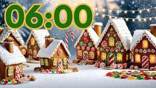 6 Minute Christmas Countdown Timer  | No Music, Festive Alarm | Holiday Timer"