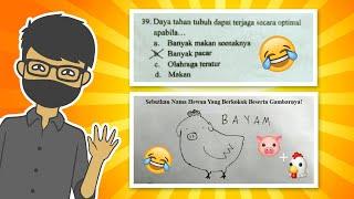 JAWABAN UJIAN BOCIL INI LUCU DAN NGAKAK BANGET!! part 3